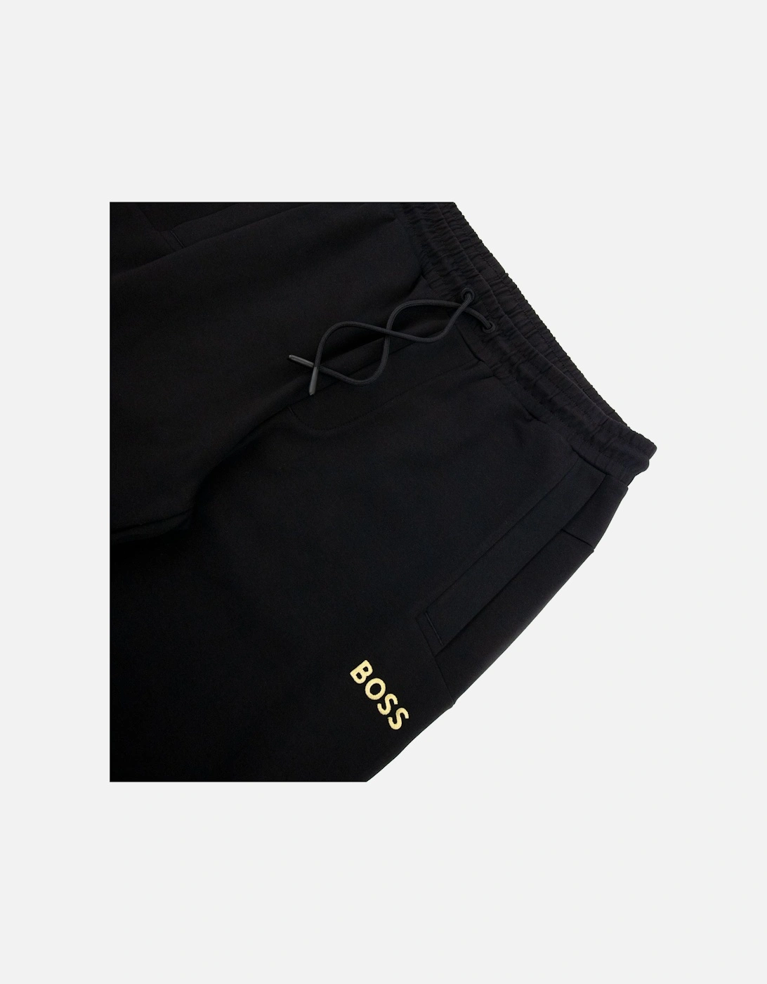 Hadiko 1 Metallic Logo Bottoms Black 001