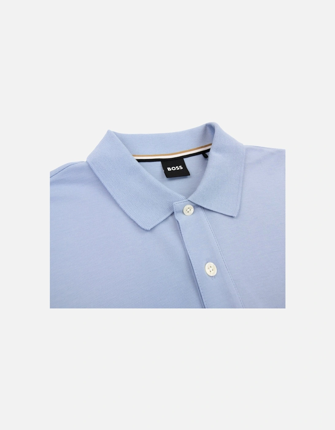 Pallas Embroidered Logo S/s Polo Light Blue 492