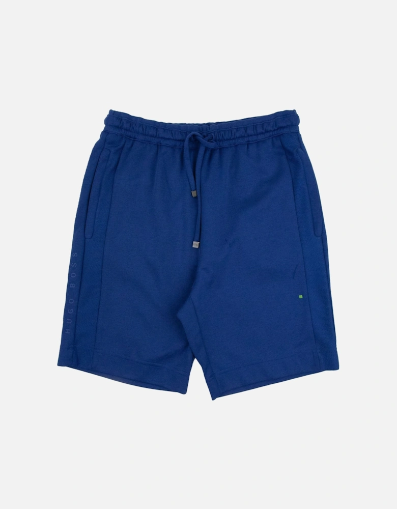 Headlo Side Logo Cotton Shorts Blue