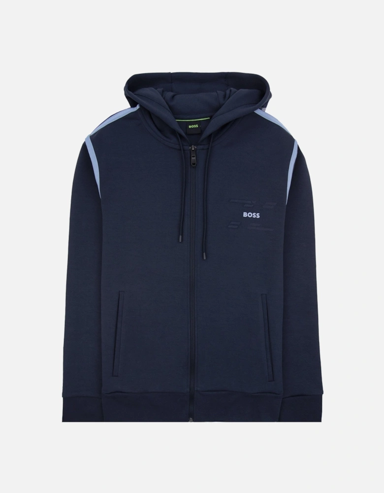 Saggy Tape Tracksuit Top Navy 402