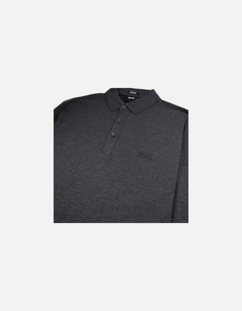 Pado 10 Long Sleeve Polo Shirt Dark Grey