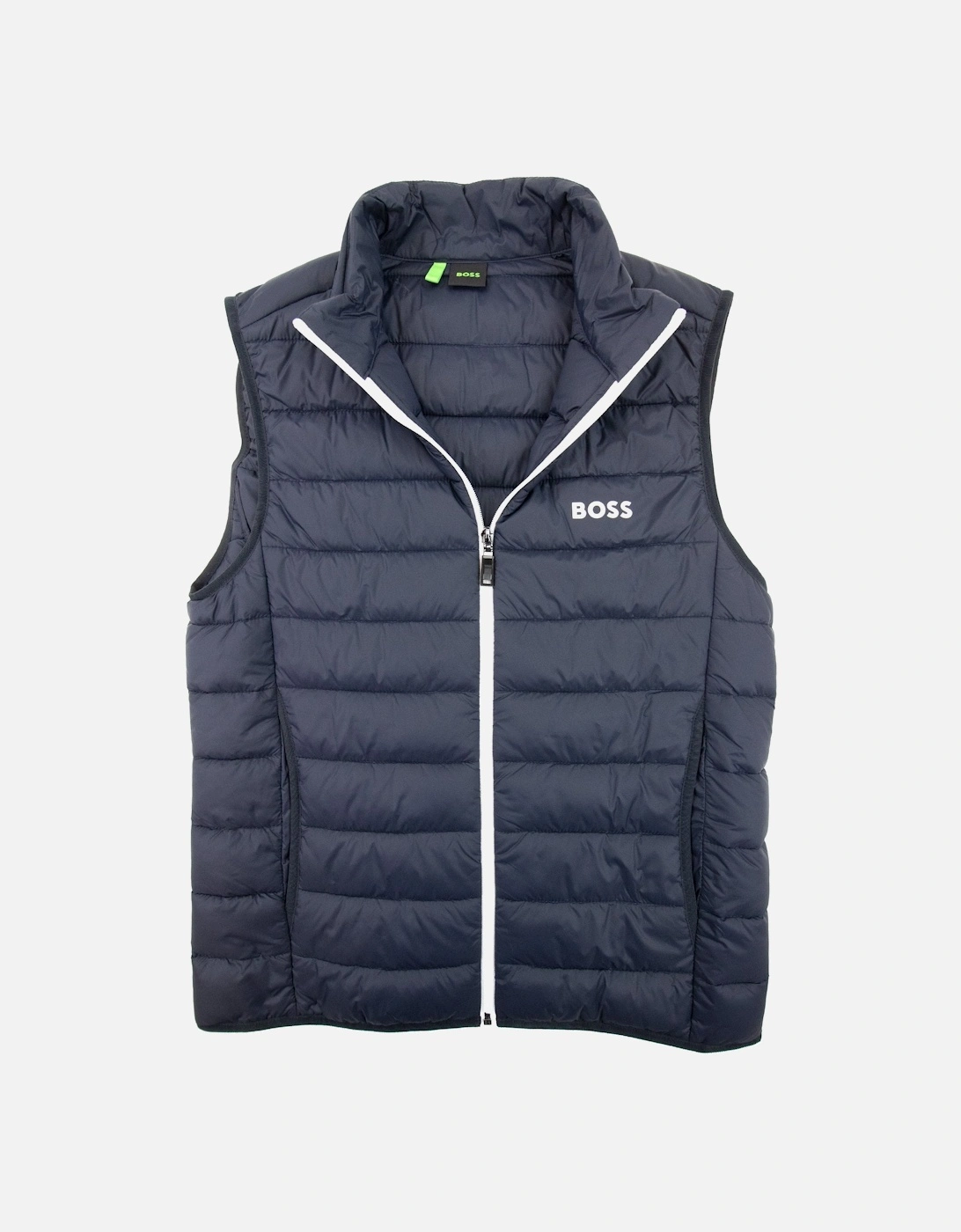 V Thor Logo Detail Water Repellent Gilet Navy 402
