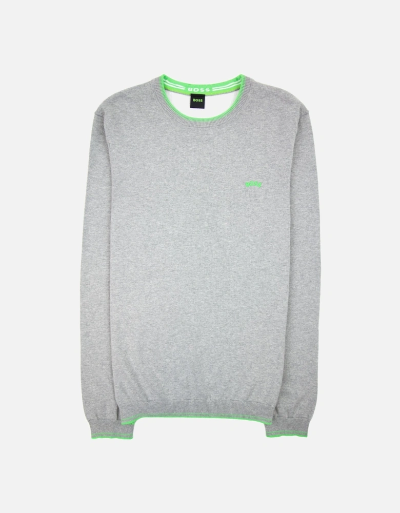 Ritom Curved Logo Sweatshirt Grey 059