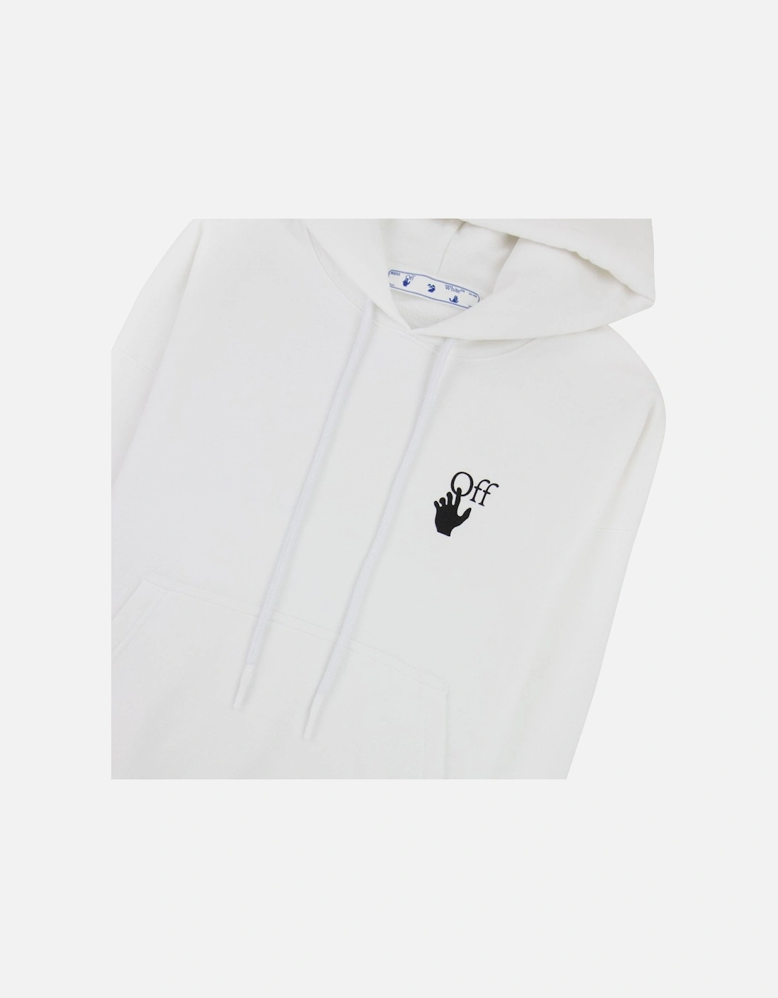 Off White Bubble Arrow Skate Hoodie White/black