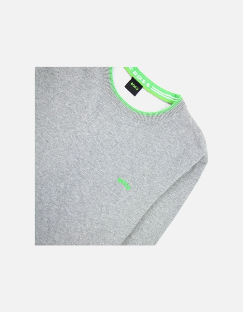 Ritom Curved Logo Sweatshirt Grey 059