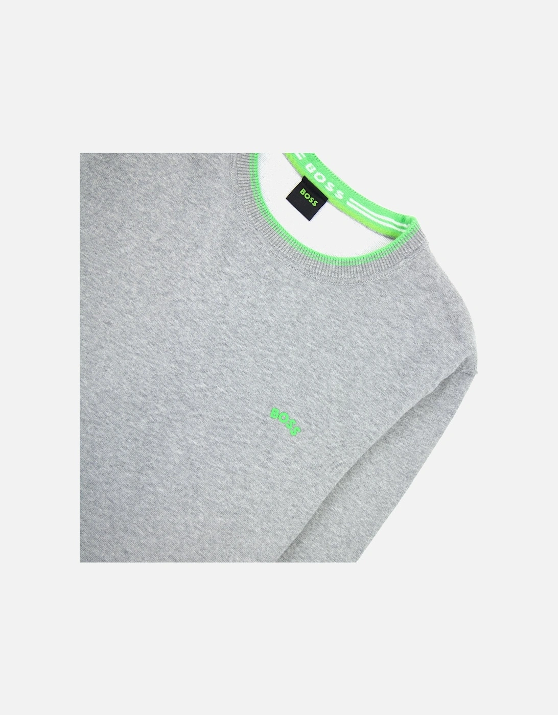 Ritom Curved Logo Sweatshirt Grey 059