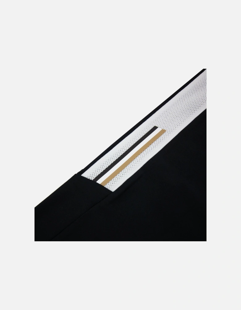 Boss X Matteo Berrettini Tracksuit Bottoms With Contrast Tape And Branding Black 001