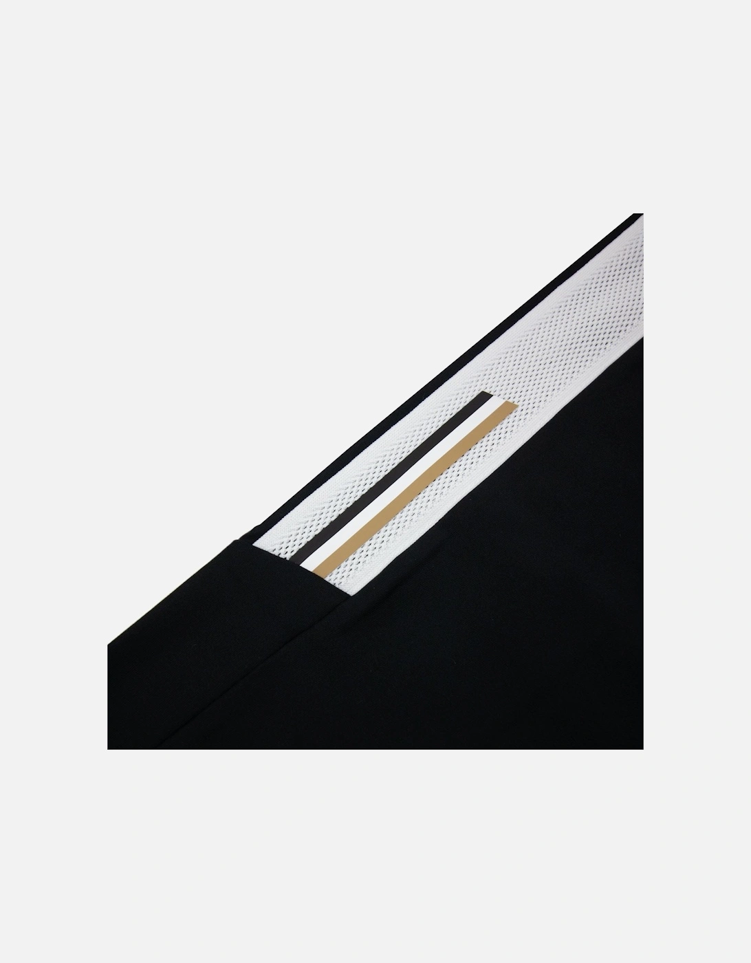 Boss X Matteo Berrettini Tracksuit Bottoms With Contrast Tape And Branding Black 001