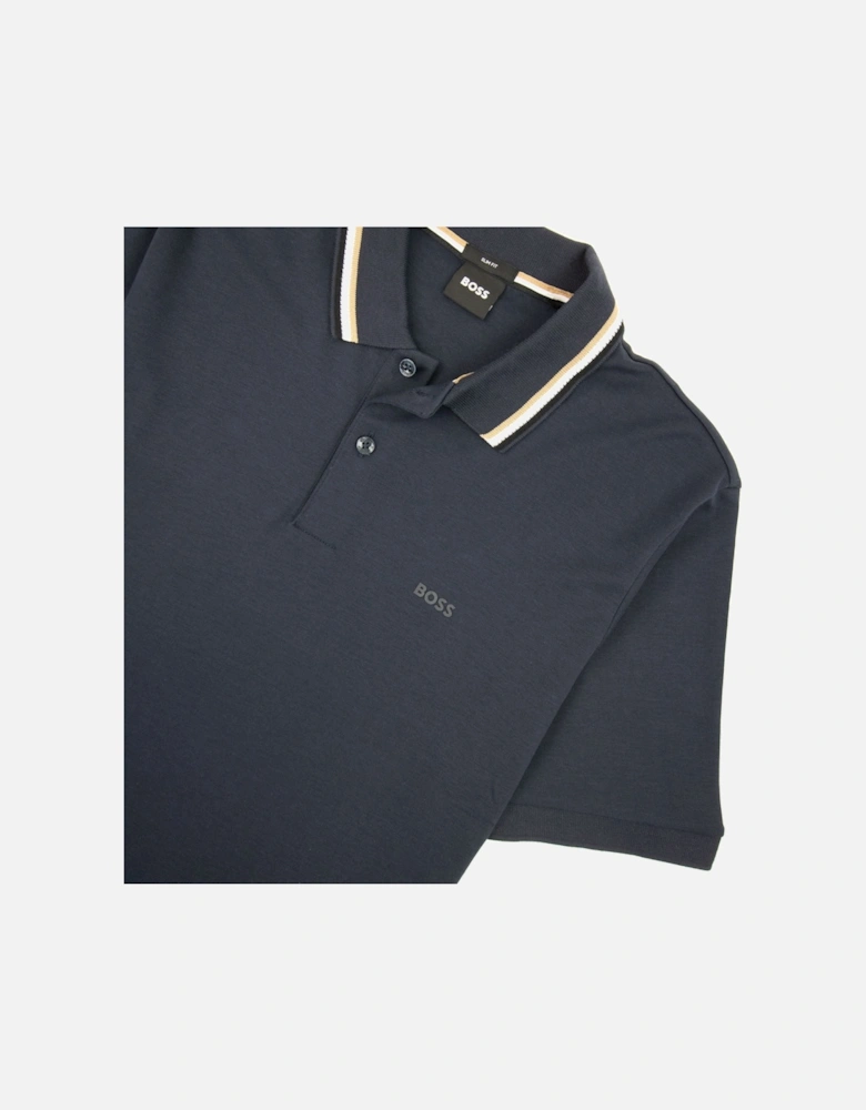 Penrose 38 Slim Fit Polo Dark Navy 404