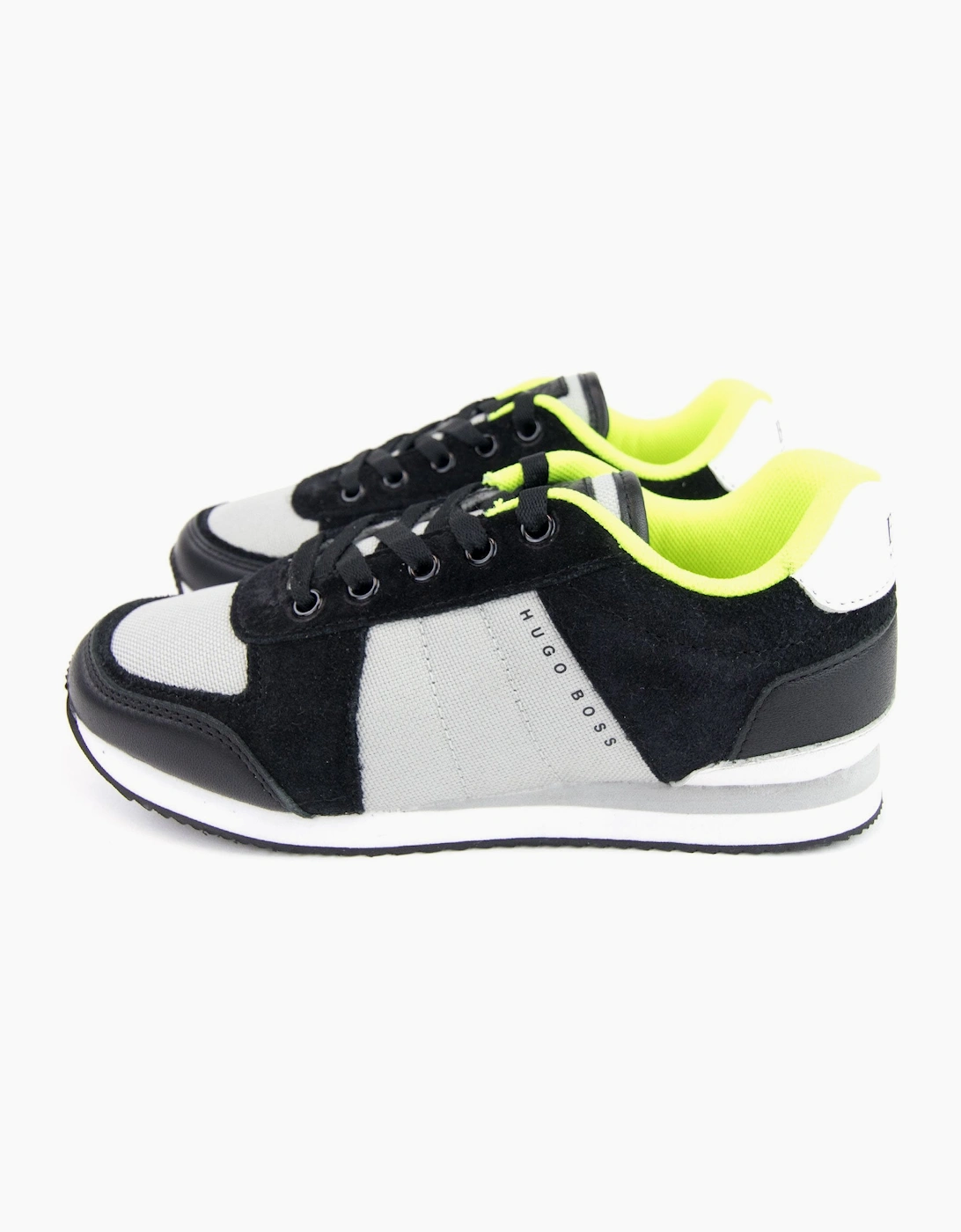 Hugo Boss Kids Retro Runner Grey - Size: 39