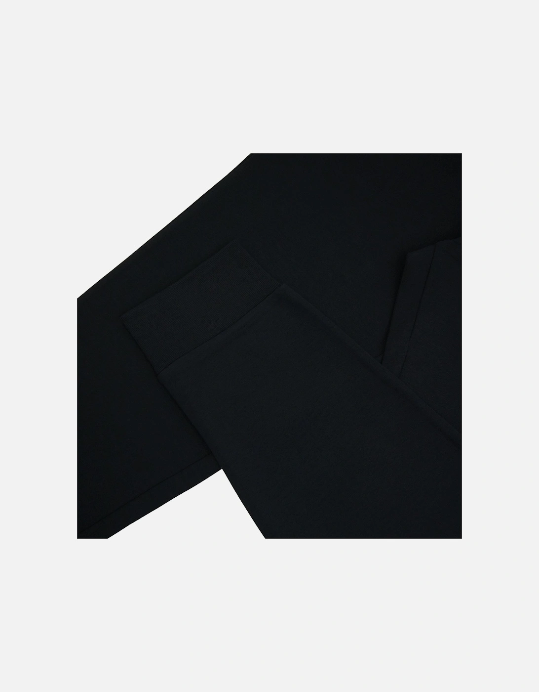 Hadiko Stretch-cotton Tracksuit Bottoms With Logo Print Black 001