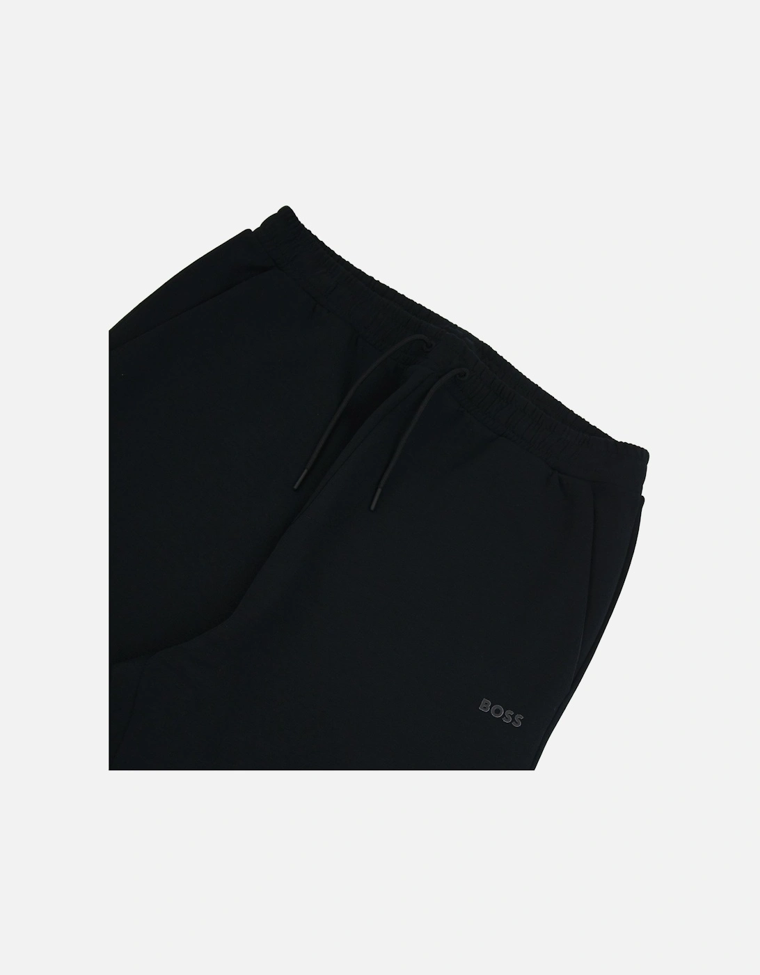 Hadiko Stretch-cotton Tracksuit Bottoms With Logo Print Black 001