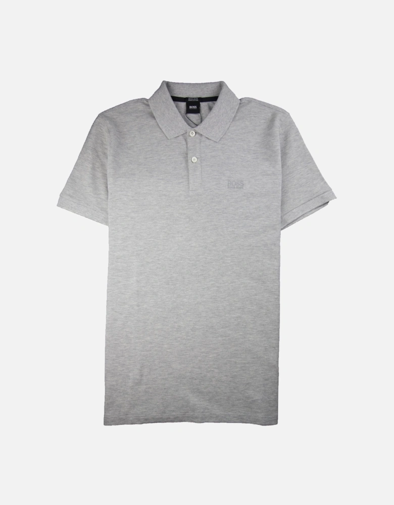 Pallas Short Sleeve Polo Shirt Light Grey