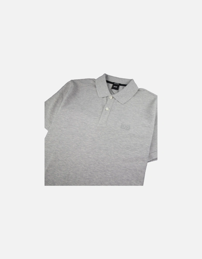 Pallas Short Sleeve Polo Shirt Light Grey