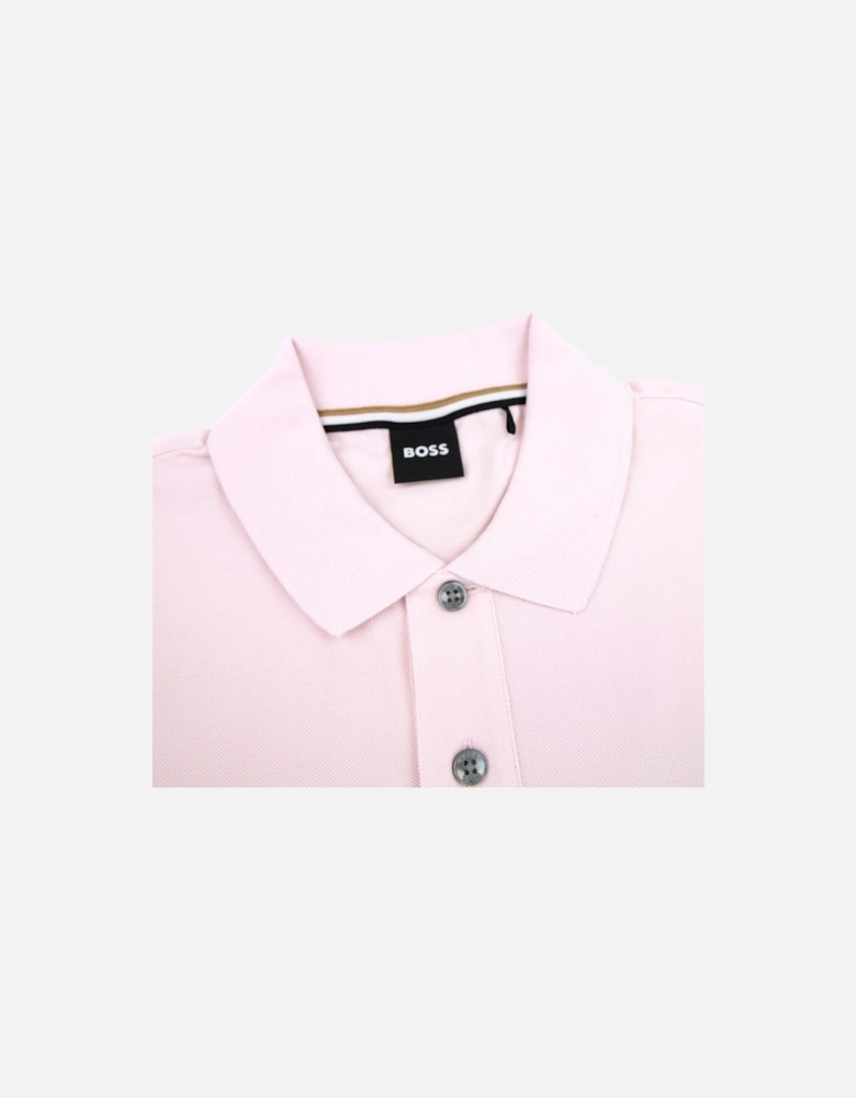 Pallas Embroidered Logo S/s Polo Pink 684