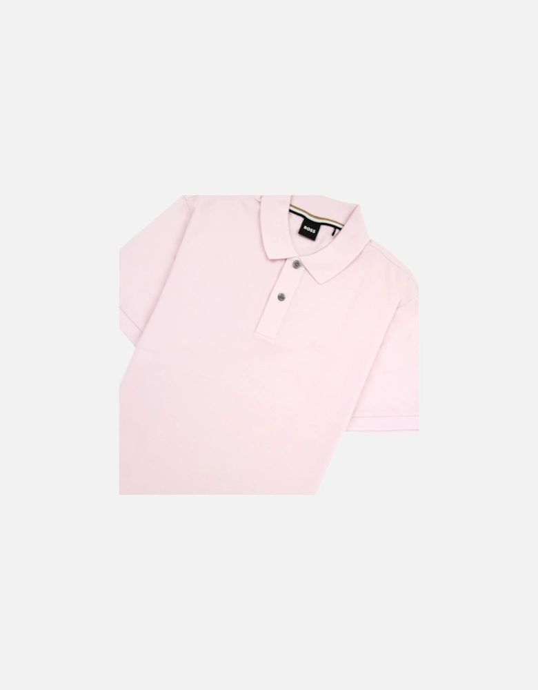 Pallas Embroidered Logo S/s Polo Pink 684