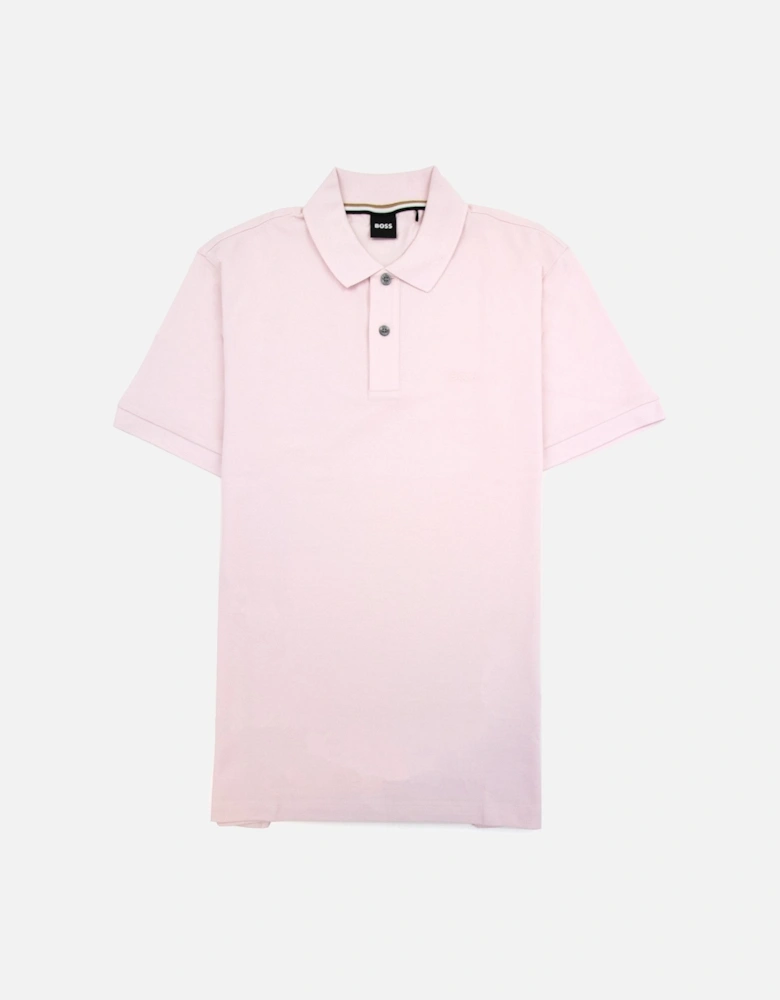 Pallas Embroidered Logo S/s Polo Pink 684