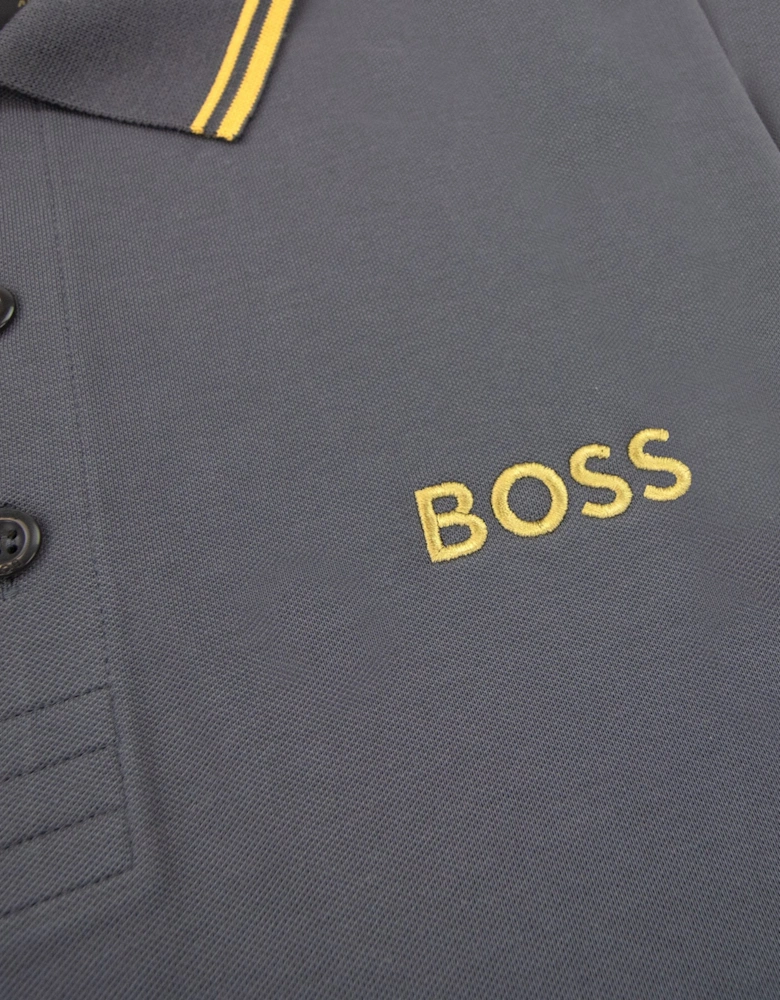 Paddy Pro Regular Fit Polo Dark Grey 027