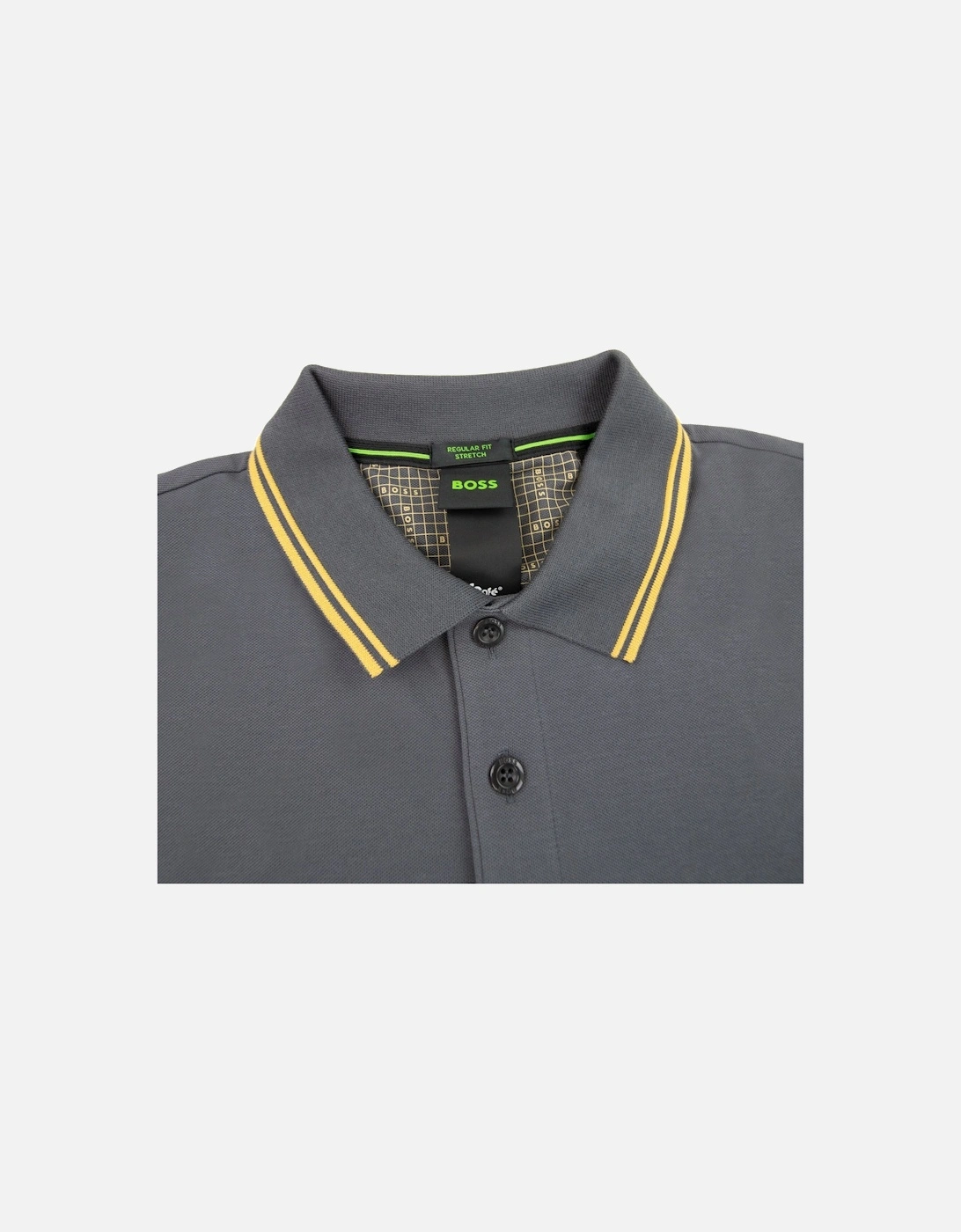Paddy Pro Regular Fit Polo Dark Grey 027