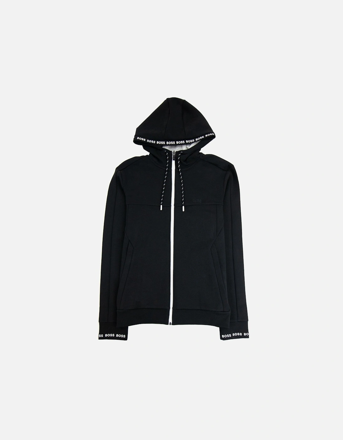 Saggy 1 Zip Up Sweatshirt Black 001, 7 of 6