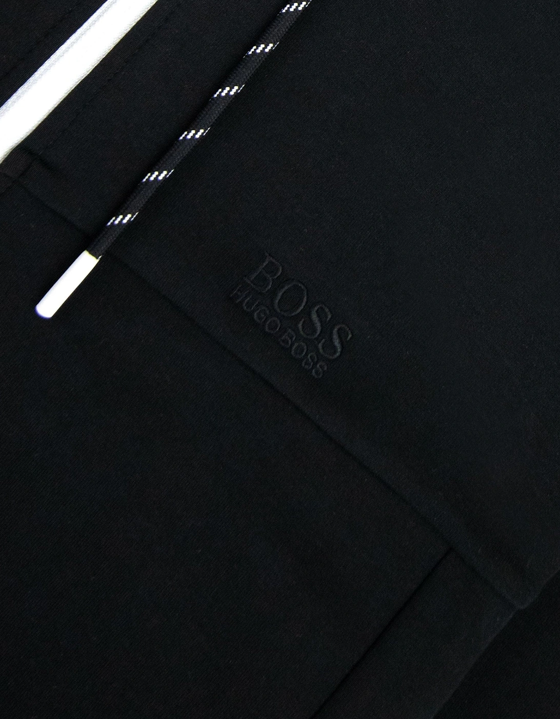 Saggy 1 Zip Up Sweatshirt Black 001