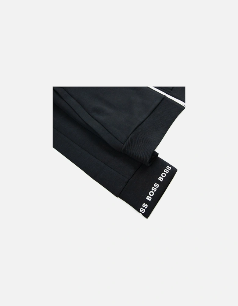 Saggy 1 Zip Up Sweatshirt Black 001