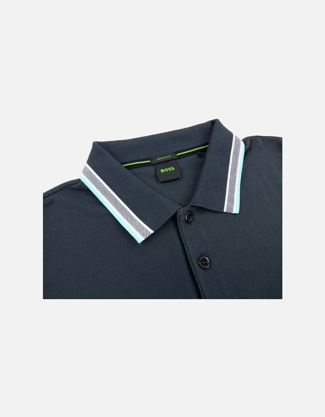 Paddy Embroidered Logo Polo Navy 409