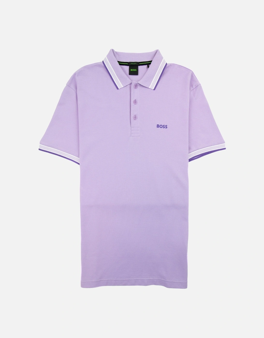 Paddy Embroidered Logo Polo Light Purple 534, 4 of 3
