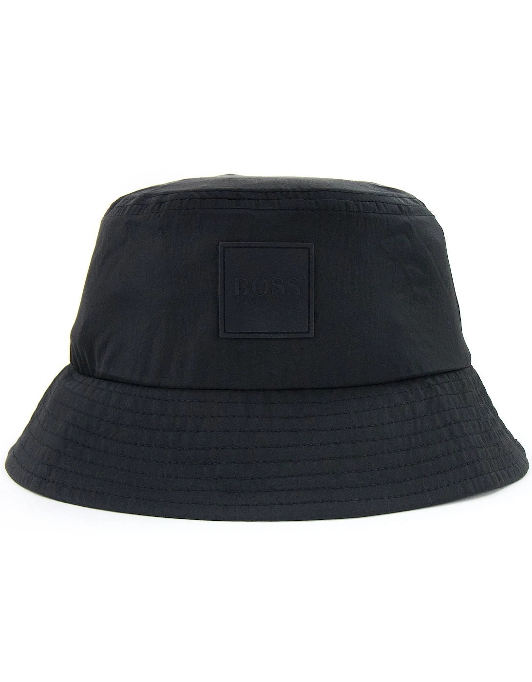 Men's Hugo Boss Saul Logo Badge Bucket Hat Black 001 - Size: OS