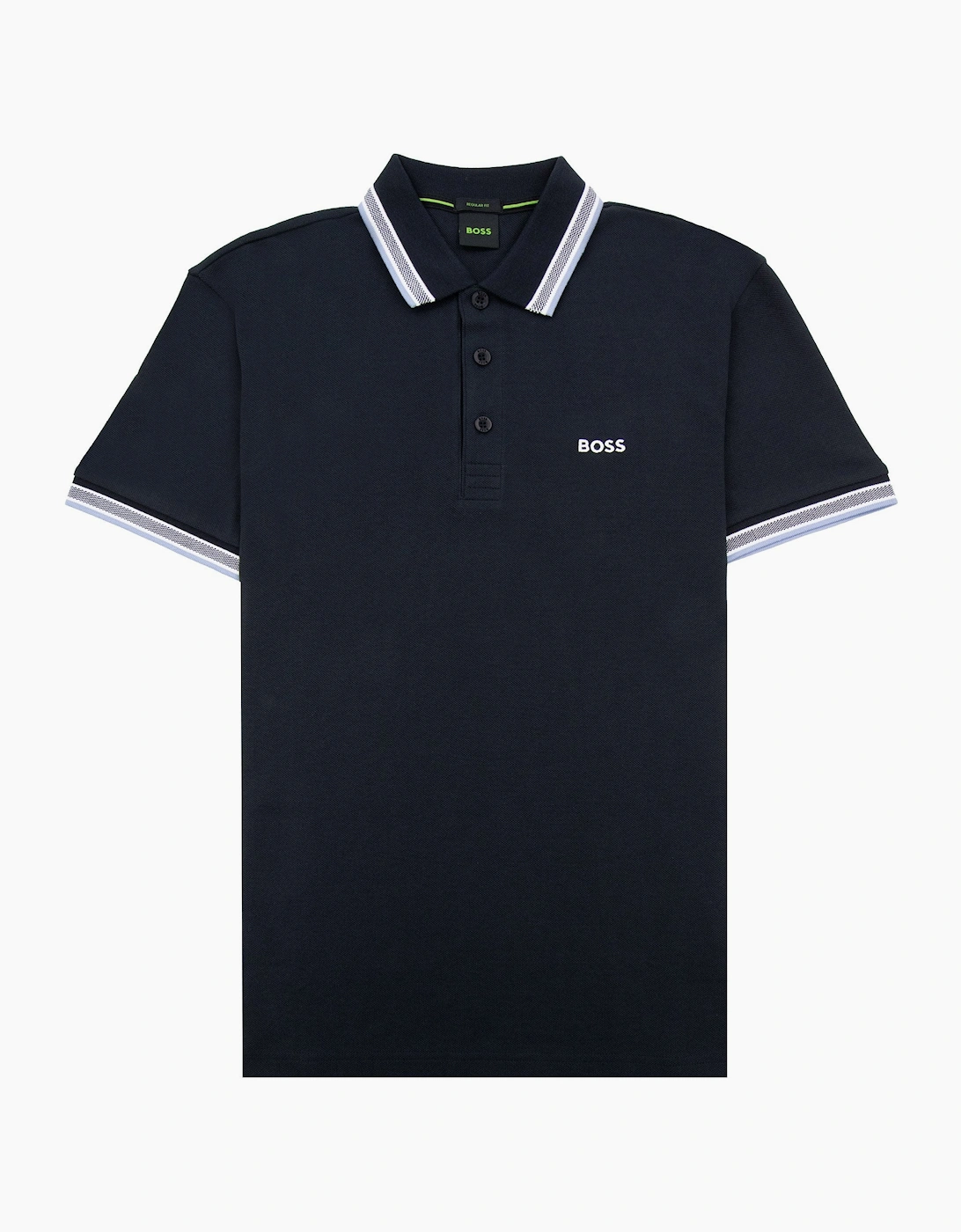 Men's Hugo Boss Paddy Embroidered Logo Polo Navy - Size: 46