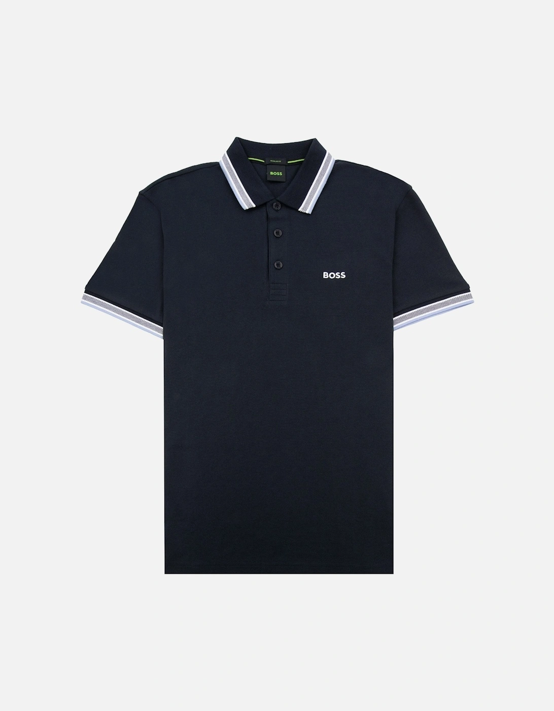 Paddy Embroidered Logo Polo Navy, 5 of 4