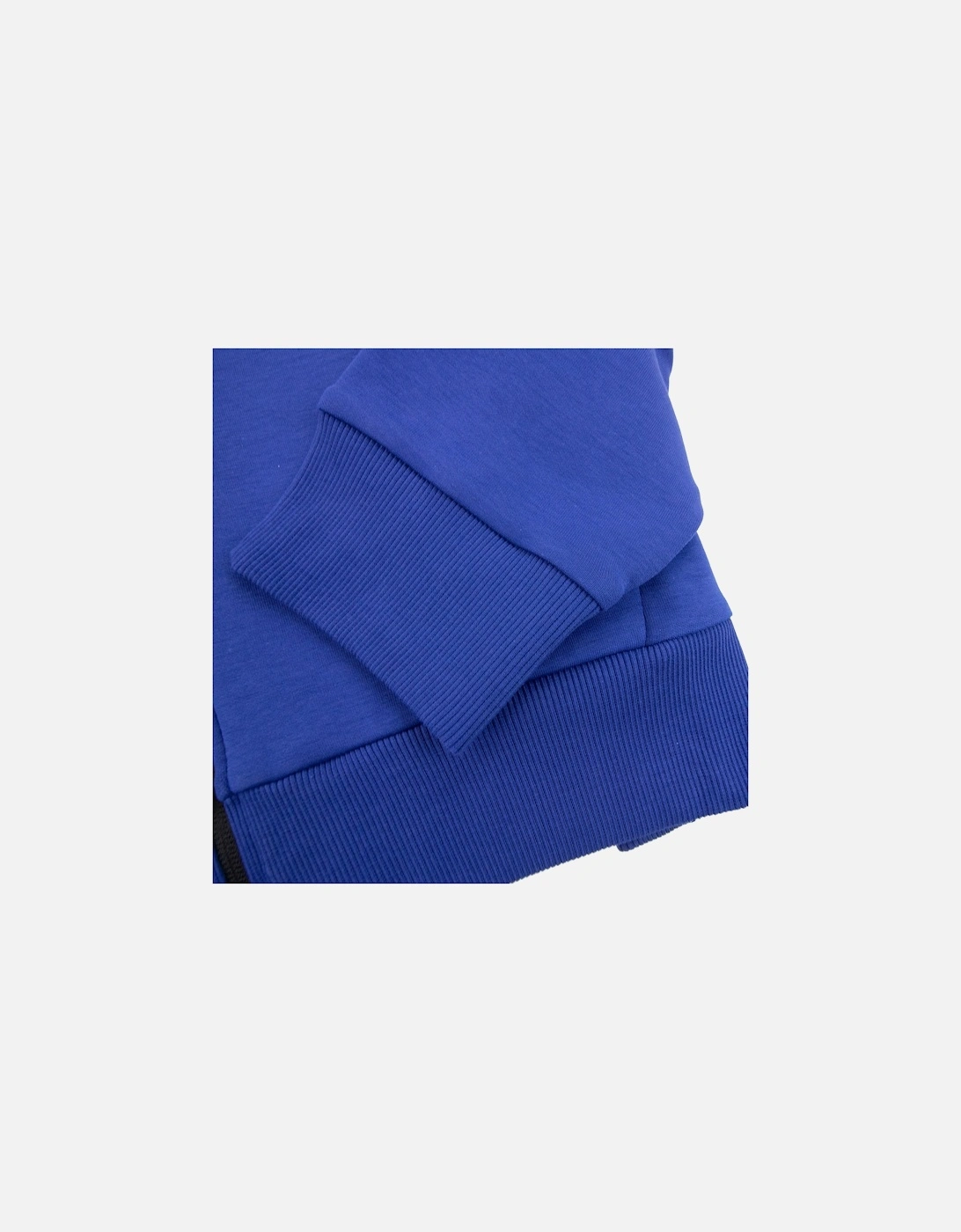 Saggy 1 Embroidered Logo Zip Up Sweatshirt Black 001