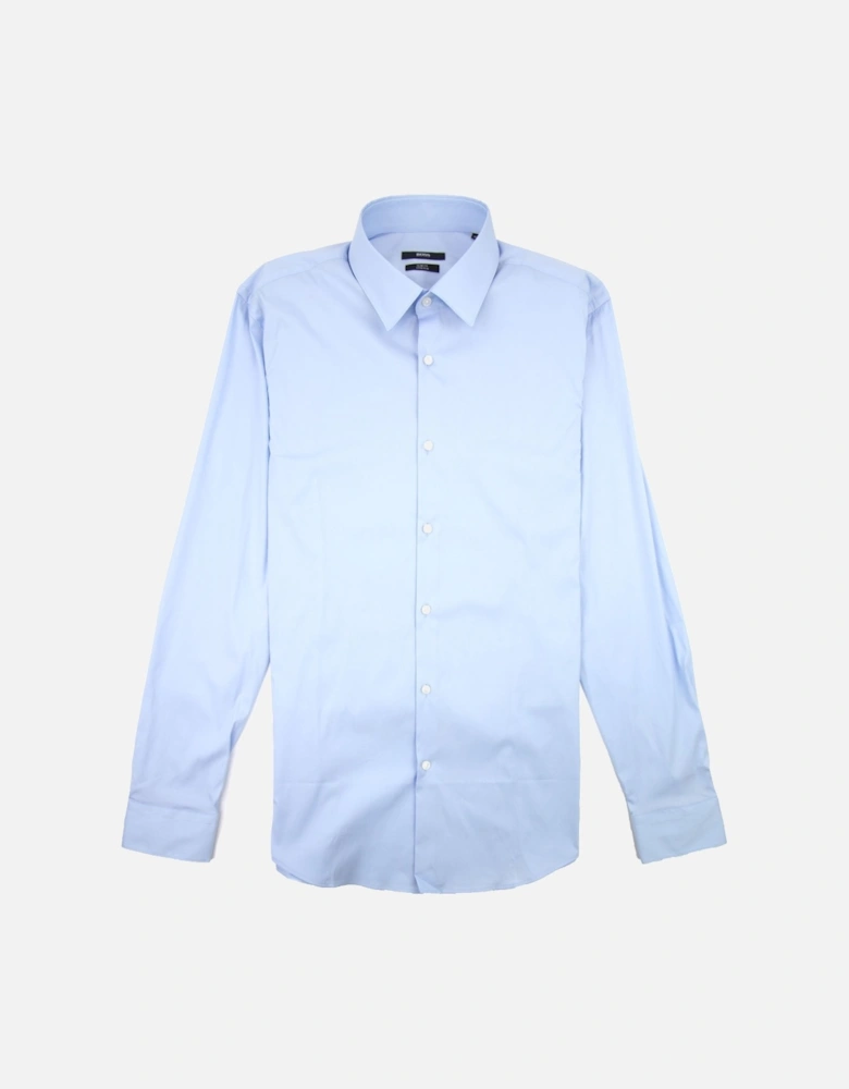 Slim Fit Stretch Shirt Sky Blue