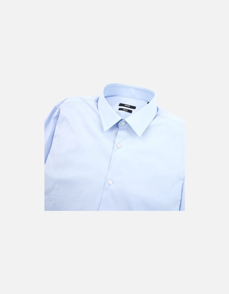 Slim Fit Stretch Shirt Sky Blue