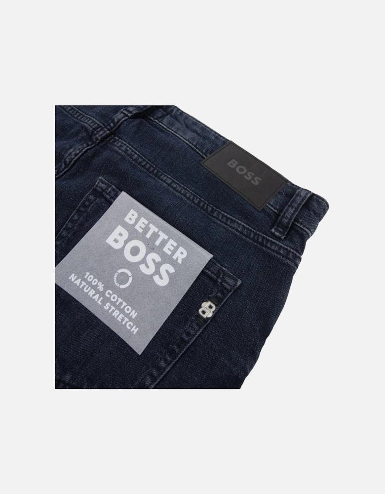 H Delaware Comfort Stretch Jean Dark Blue 408