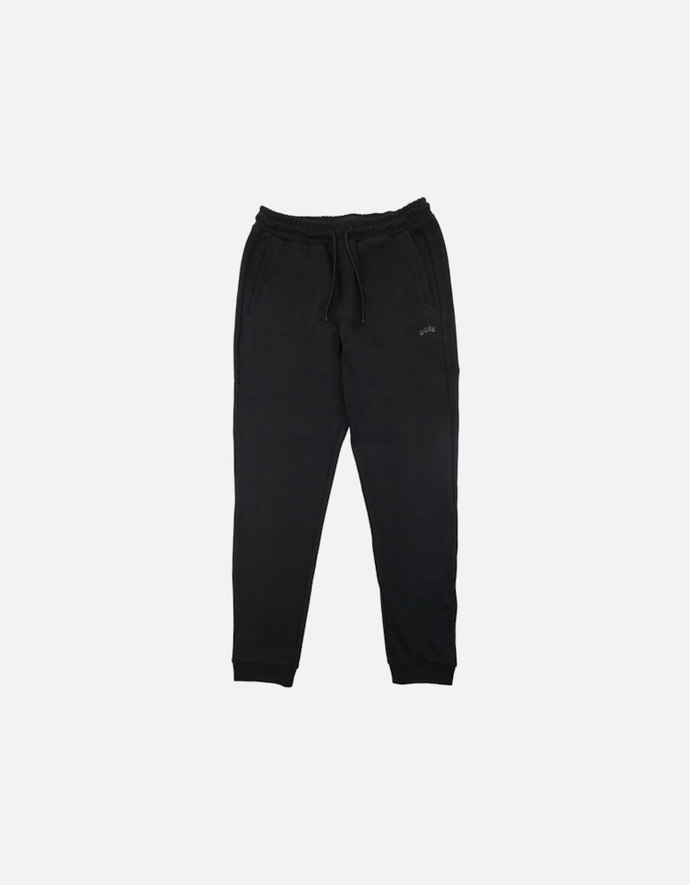 Hadiko Curved Logo Jogging Pants Black 001