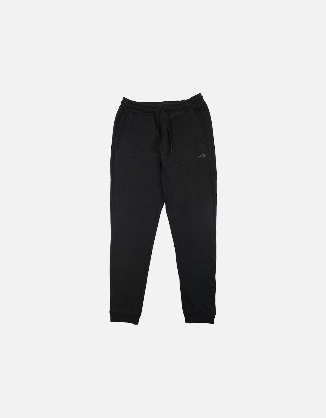 Hadiko Curved Logo Jogging Pants Black 001, 5 of 4
