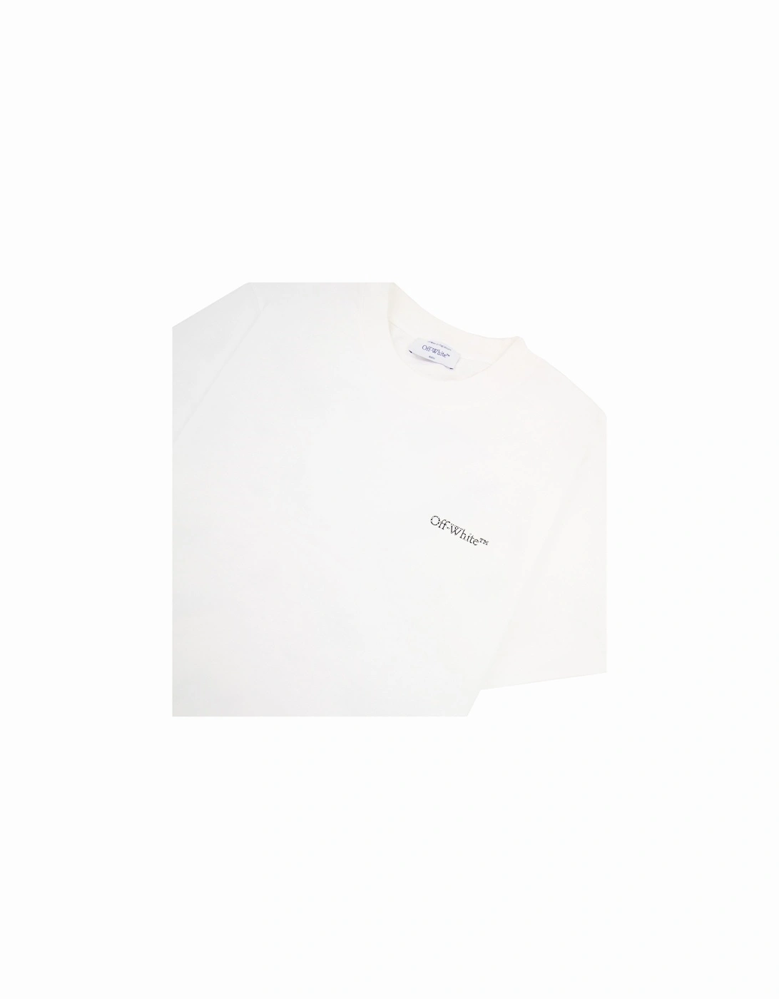 Off White Scratch Arrow Slim S/s T Shirt White/black