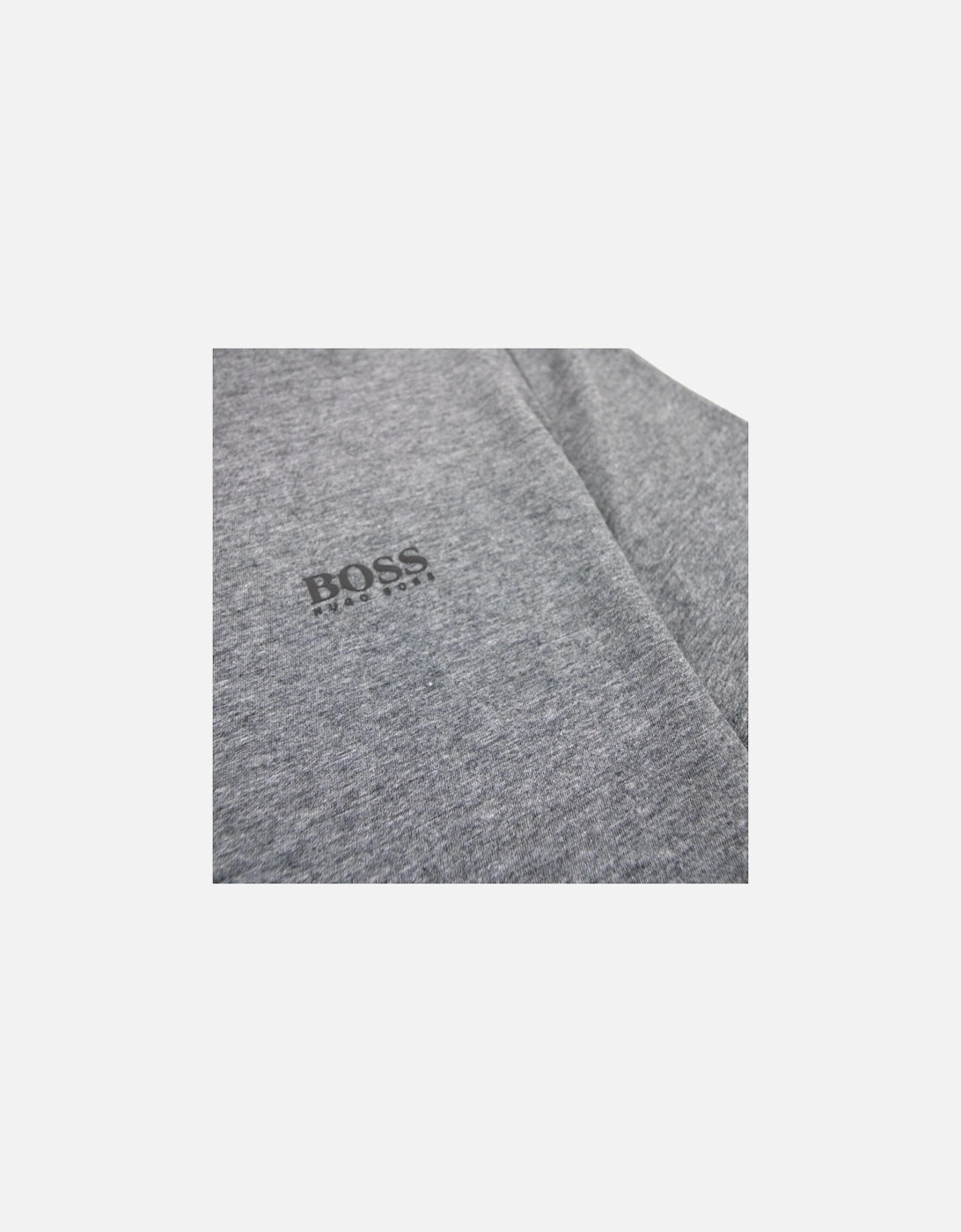 Regular-fit T-shirt With Contrast Logo Grey 037