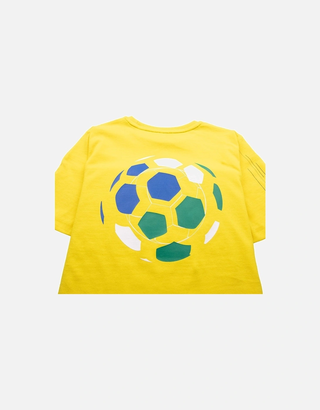 Kids Football 'Brazil' T-Shirt Yellow