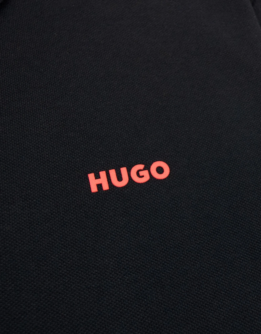 Hugo Donos222 Regular Fit Polo Black 001