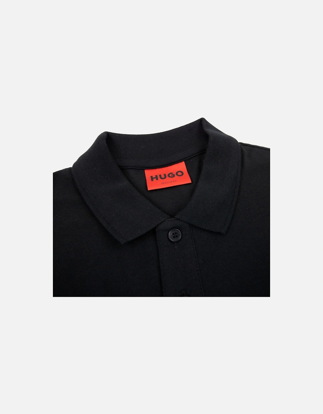 Hugo Donos222 Regular Fit Polo Black 001