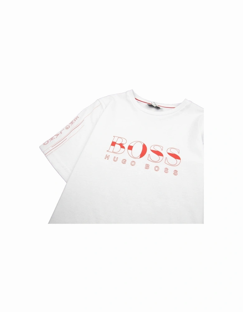 Kids Football 'England' T-Shirt White