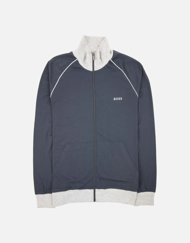 Mix&match Logo Zip Funnel Neck Navy 403