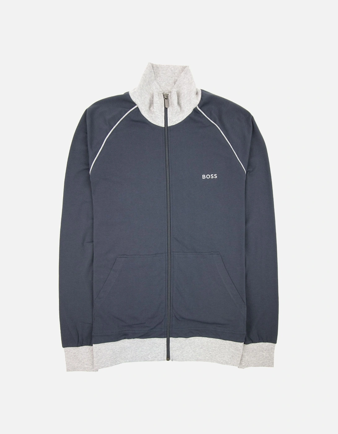 Mix&match Logo Zip Funnel Neck Navy 403, 4 of 3