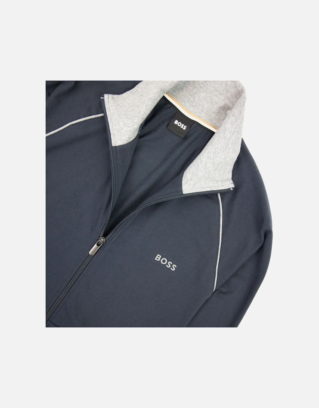 Mix&match Logo Zip Funnel Neck Navy 403