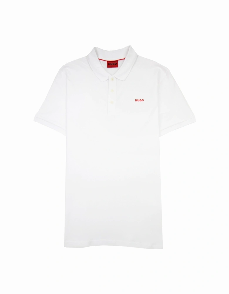Hugo Donos222 Regular Fit Polo White 100