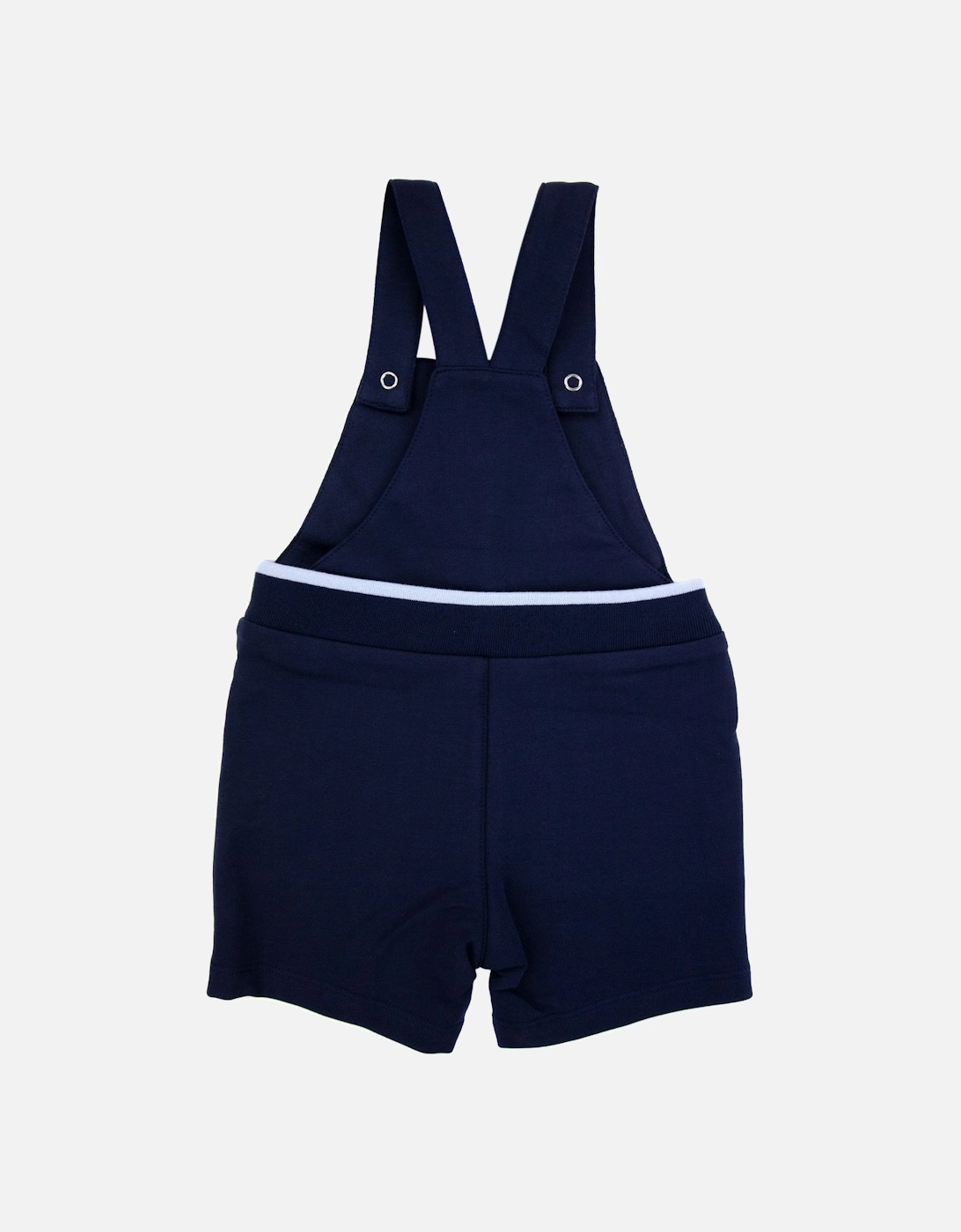 Kids Baby Logo Dungarees Navy 849