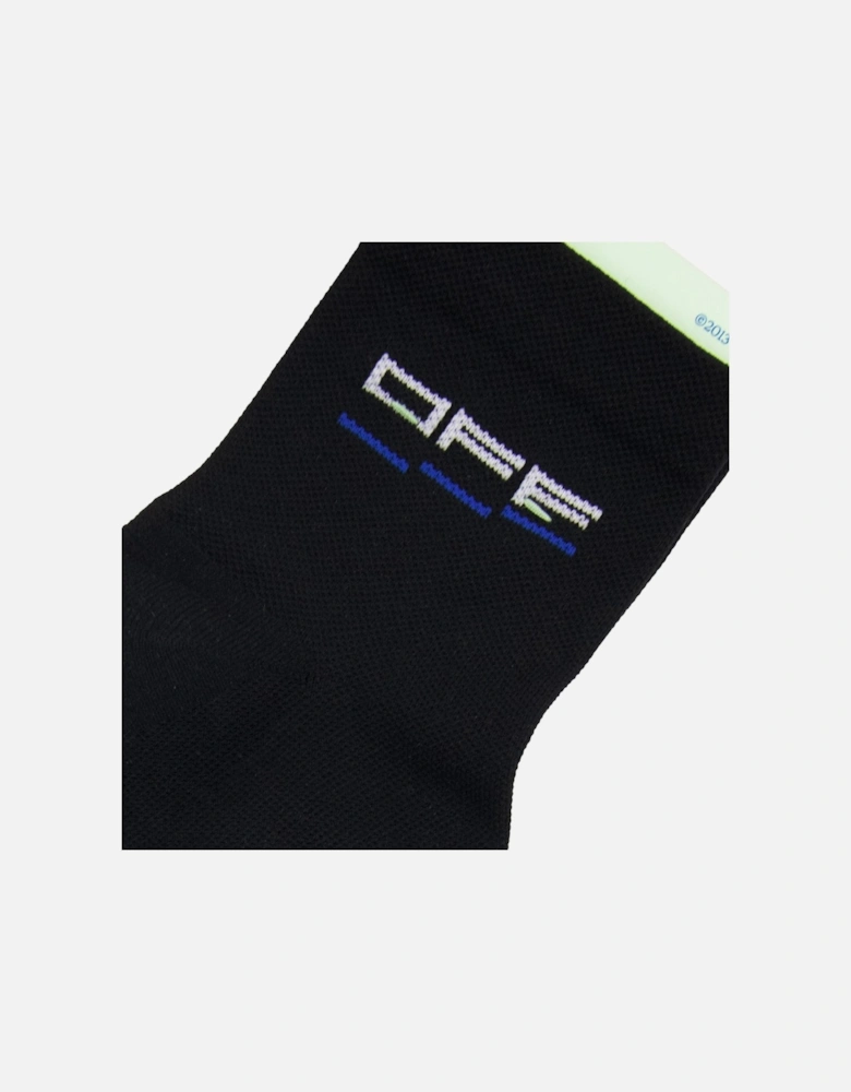 Off White Steps Off Logo Low Socks Black/white