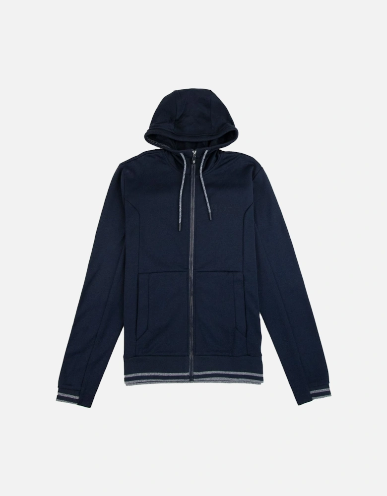 Saggy Hoody Navy Blue/Marl Grey